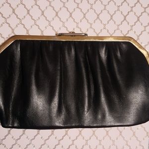 VTG leather clutch